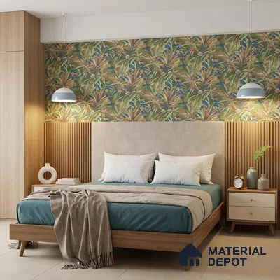 10340-3 | 5 Meter x 42 Inches Florals Look Wallpaper - 57 Sq. Ft.