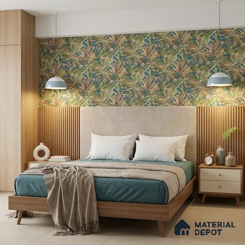 10340-3 | 5 Meter x 42 Inches Florals Look Wallpaper - 57 Sq. Ft.
