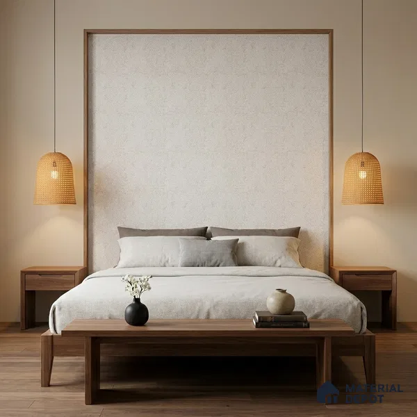 10339-1 | 5 Meter x 42 Inches Fabric Look Wallpaper - 57 Sq. Ft.