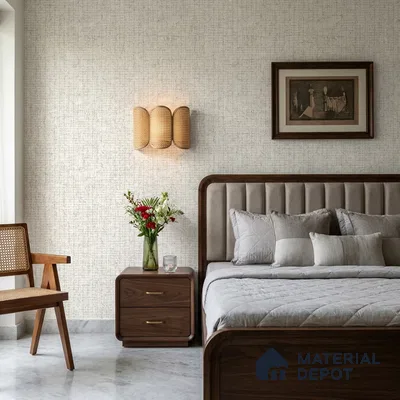 10327-1 | 5 Meter x 42 Inches Fabric Look Wallpaper - 57 Sq. Ft.