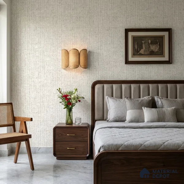 10327-1 | 5 Meter x 42 Inches Fabric Look Wallpaper - 57 Sq. Ft.