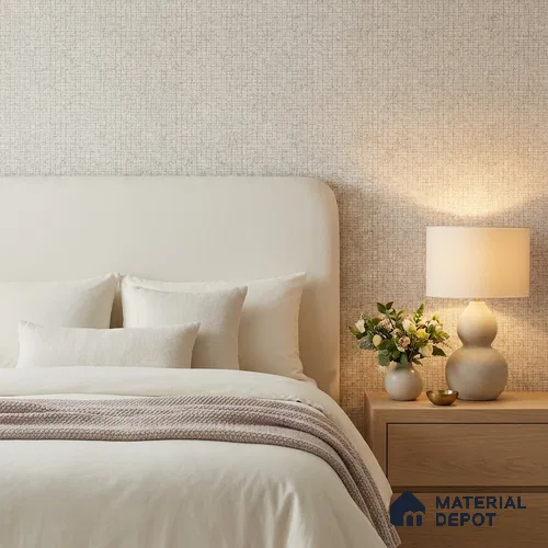 10327-2 | 5 Meter x 42 Inches Fabric Look Wallpaper - 57 Sq. Ft.
