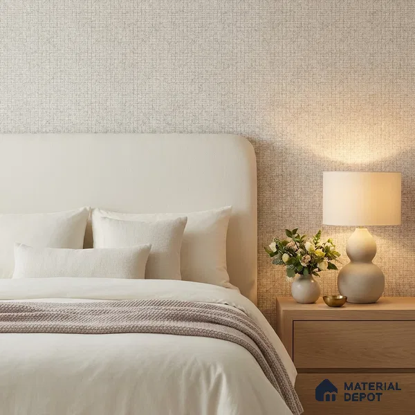 10327-2 | 5 Meter x 42 Inches Fabric Look Wallpaper - 57 Sq. Ft.