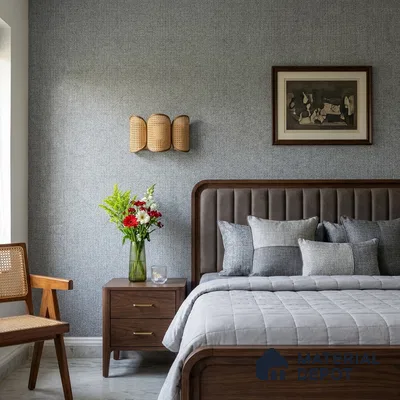 10327-5 | 5 Meter x 42 Inches Fabric Look Wallpaper - 57 Sq. Ft.