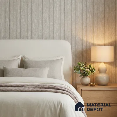 10336-2 | 5 Meter x 42 Inches Fabric Look Wallpaper - 57 Sq. Ft.
