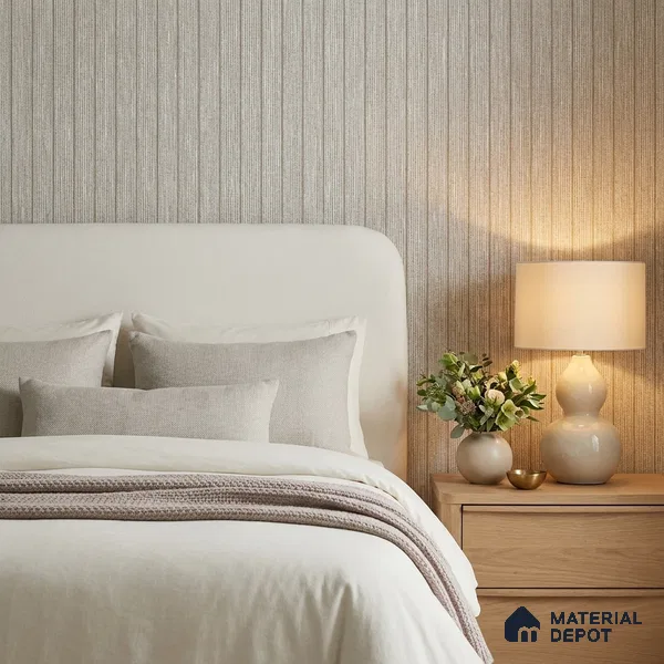 10336-2 | 5 Meter x 42 Inches Fabric Look Wallpaper - 57 Sq. Ft.
