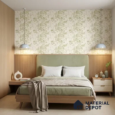10338-1 | 5 Meter x 42 Inches Florals Look Wallpaper - 57 Sq. Ft.