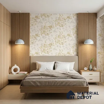 10338-2 | 5 Meter x 42 Inches Florals Look Wallpaper - 57 Sq. Ft.