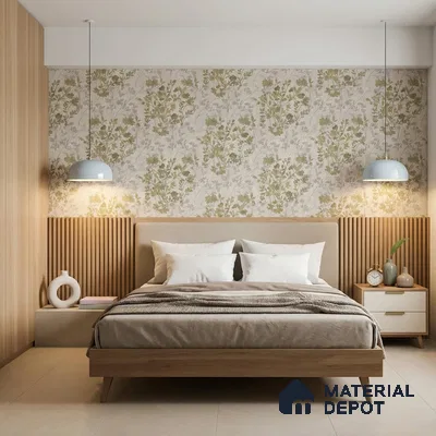 10338-3 | 5 Meter x 42 Inches Florals Look Wallpaper - 57 Sq. Ft.