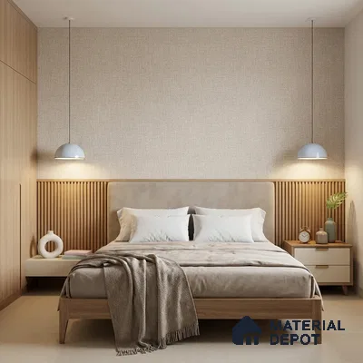 10334-3 | 5 Meter x 42 Inches Fabric Look Wallpaper - 57 Sq. Ft.