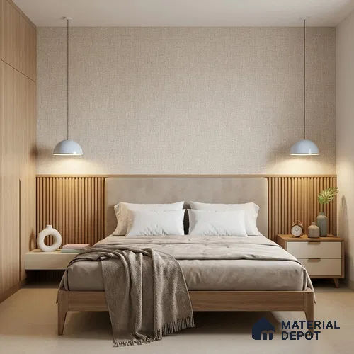 10334-3 | 5 Meter x 42 Inches Fabric Look Wallpaper - 57 Sq. Ft.