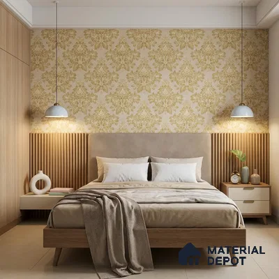 10333-3 | 5 Meter x 42 Inches Florals Look Wallpaper - 57 Sq. Ft.
