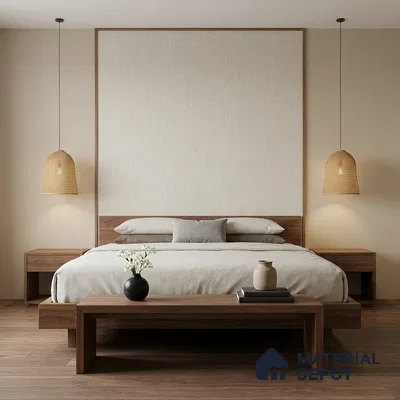 10332-2 | 5 Meter x 42 Inches Fabric Look Wallpaper - 57 Sq. Ft.