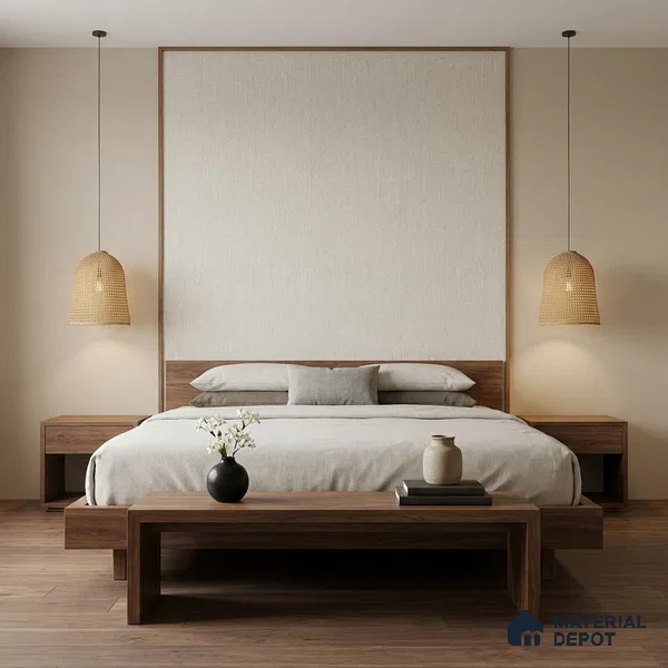 10332-2 | 5 Meter x 42 Inches Fabric Look Wallpaper - 57 Sq. Ft.