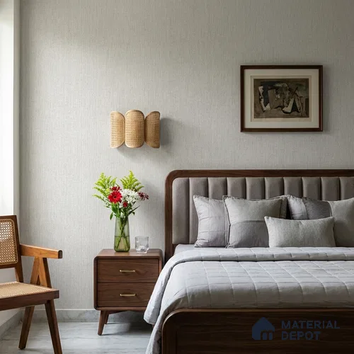 10332-4 | 5 Meter x 42 Inches Fabric Look Wallpaper - 57 Sq. Ft.