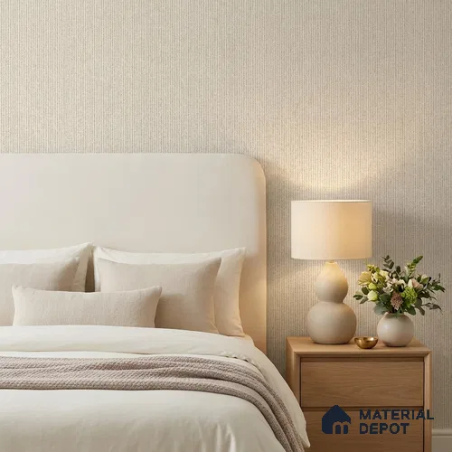 10326-2 | 5 Meter x 42 Inches Fabric Look Wallpaper - 57 Sq. Ft.