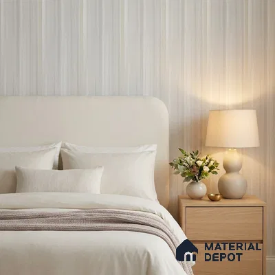 10329-1 | 5 Meter x 42 Inches Fabric Look Wallpaper - 57 Sq. Ft.