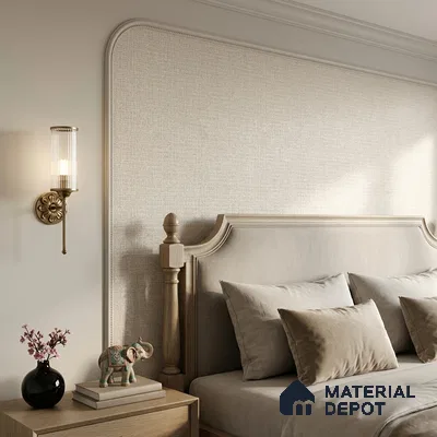 489-3 | 5 Meter x 42 Inches Fabric Look Wallpaper - 57.43 Sq. Ft.