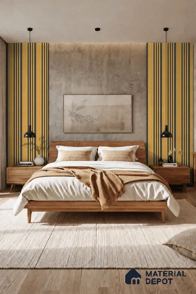 Honey Maple 10 ft x 0.89 ft (3060x270 mm) Unic Dual Tone Design Interior & Exterior Wall & Ceiling Panel - 15 mm | Suitable for Balcony, Facade & Open Area | Width is Subjected to 5% Variation