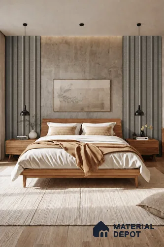Oak Noir 10 ft x 0.89 ft (3060x270 mm) Wave Design Interior & Exterior Wall & Ceiling Panel - 16 mm | Suitable for Balcony, Facade & Open Area | Width is Subjected to 5% Variation