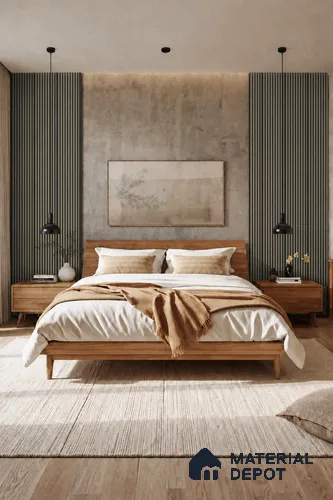 Oak Noir 10 ft x 0.85 ft (3060x260 mm) Prism Dual Tone Design Interior & Exterior Wall & Ceiling Panel - 21 mm | Suitable for Balcony, Facade & Open Area | Width is Subjected to 5% Variation