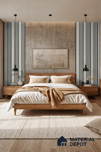 White Mist 10 ft x 0.89 ft (3060x270 mm) Unic Dual Tone Design Interior & Exterior Wall & Ceiling Panel - 15 mm | Suitable for Balcony, Facade & Open Area | Width is Subjected to 5% Variation