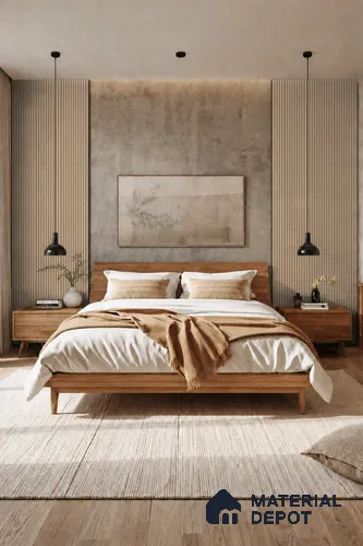 Noce Grande 10 ft x 0.85 ft (3060x260 mm) Prism Design Interior & Exterior Wall & Ceiling Panel - 21 mm | Suitable for Balcony, Facade & Open Area | Width is Subjected to 5% Variation