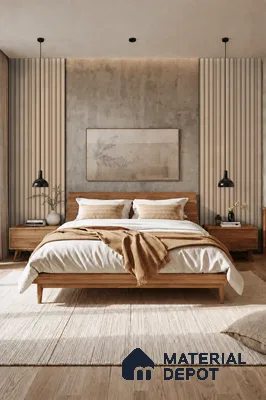 Noce Grande 10 ft x 0.7 ft (3060x215 mm) Dome Design Interior & Exterior Wall & Ceiling Panel - 20 mm | Suitable for Balcony, Facade & Open Area | Width is Subjected to 5% Variation