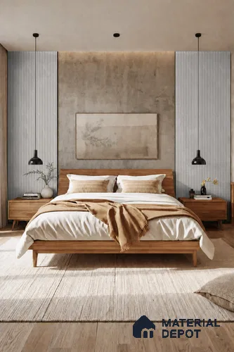 Armani Grey 10 ft x 0.85 ft (3060x260 mm) Prism Design Interior & Exterior Wall & Ceiling Panel - 21 mm | Suitable for Balcony, Facade & Open Area | Width is Subjected to 5% Variation