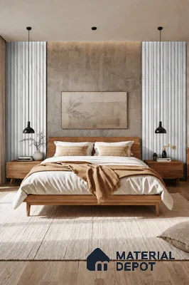 Royal Statuario 10 ft x 0.7 ft (3060x215 mm) Dome Design Interior & Exterior Wall & Ceiling Panel - 20 mm | Suitable for Balcony, Facade & Open Area | Width is Subjected to 5% Variation