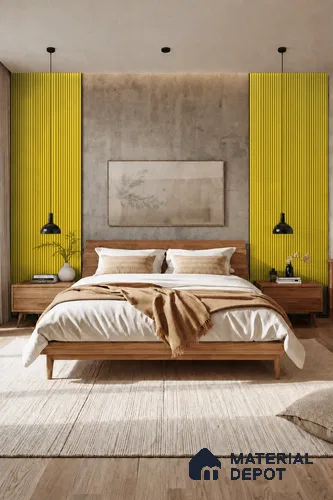 Oro 10 ft x 0.85 ft (3060x260 mm) Prism Design Interior & Exterior Wall & Ceiling Panel - 21 mm | Suitable for Balcony, Facade & Open Area | Width is Subjected to 5% Variation