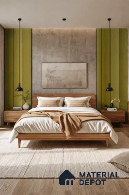 Oro 10 ft x 0.85 ft (3060x260 mm) Prism Dual Tone Design Interior & Exterior Wall & Ceiling Panel - 21 mm | Suitable for Balcony, Facade & Open Area | Width is Subjected to 5% Variation