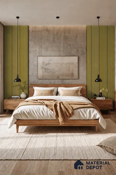 Oro 10 ft x 0.85 ft (3060x260 mm) Prism Dual Tone Design Interior & Exterior Wall & Ceiling Panel - 21 mm | Suitable for Balcony, Facade & Open Area | Width is Subjected to 5% Variation