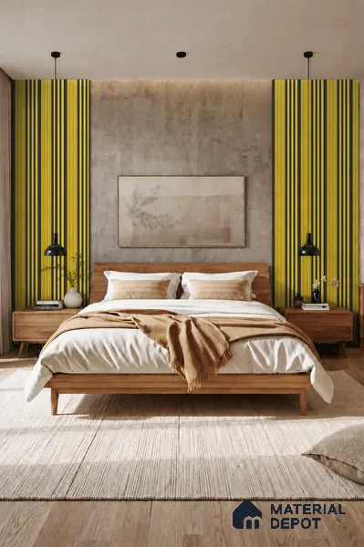 Oro 10 ft x 0.89 ft (3060x270 mm) Unic Dual Tone Design Interior & Exterior Wall & Ceiling Panel - 15 mm | Suitable for Balcony, Facade & Open Area | Width is Subjected to 5% Variation