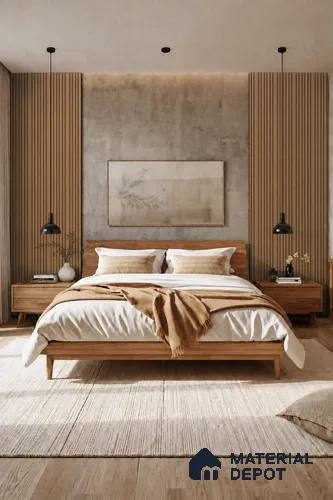 Rame 10 ft x 0.89 ft (3060x270 mm) Stripes Design Interior & Exterior Wall & Ceiling Panel - 20 mm | Suitable for Balcony, Facade & Open Area | Width is Subjected to 5% Variation