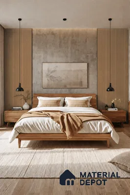 Rame 10 ft x 0.89 ft (3060x270 mm) Unic Design Interior & Exterior Wall & Ceiling Panel - 15 mm | Suitable for Balcony, Facade & Open Area | Width is Subjected to 5% Variation