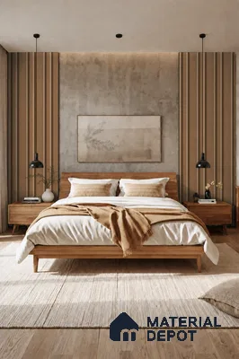 Rame 10 ft x 0.89 ft (3060x270 mm) Wave Design Interior & Exterior Wall & Ceiling Panel - 16 mm | Suitable for Balcony, Facade & Open Area | Width is Subjected to 5% Variation