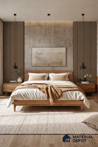 Rame 10 ft x 0.85 ft (3060x260 mm) Prism Dual Tone Design Interior & Exterior Wall & Ceiling Panel - 21 mm | Suitable for Balcony, Facade & Open Area | Width is Subjected to 5% Variation