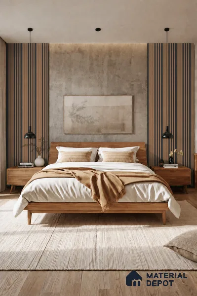Rame 10 ft x 0.89 ft (3060x270 mm) Unic Dual Tone Design Interior & Exterior Wall & Ceiling Panel - 15 mm | Suitable for Balcony, Facade & Open Area | Width is Subjected to 5% Variation