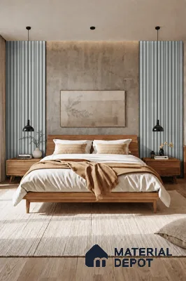 Argento 10 ft x 0.7 ft (3060x215 mm) Dome Design Interior & Exterior Wall & Ceiling Panel - 20 mm | Suitable for Balcony, Facade & Open Area | Width is Subjected to 5% Variation