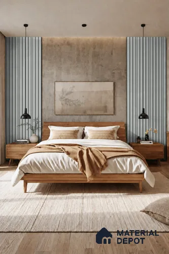 Argento 10 ft x 0.7 ft (3060x215 mm) Dome Design Interior & Exterior Wall & Ceiling Panel - 20 mm | Suitable for Balcony, Facade & Open Area | Width is Subjected to 5% Variation