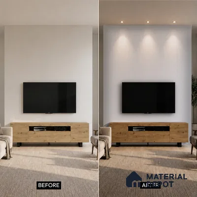 Dove Grey Plain Colour Look PN 07168 9.5 ft x 4.7 inch Charcoal Panel - 11 mm | Suitable for Feature Wall, TV Unit & Living Room | Width is Subjected to 5% Variation