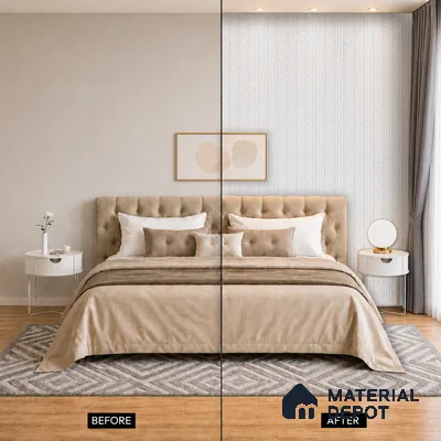 Dove Grey Cement Look PN 07606 9.5 ft x 4.9 inch Charcoal Panel - 12 mm | Suitable for Feature Wall, TV Unit & Living Room | Width is Subjected to 5% Variation