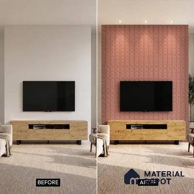 Wooden Look PN 07042 9.5 ft x 7.8 inch Charcoal Panel - 6 mm | Suitable for Feature Wall, TV Unit & Living Room | Width is Subjected to 5% Variation