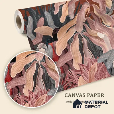 Enchanting Nymphs of Nature Art Canvas Paper (Customised Size Wallpaper)