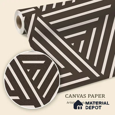 Mirage Abstract and Geometric Theme Modern Room Canvas (Customised Wallpaper)