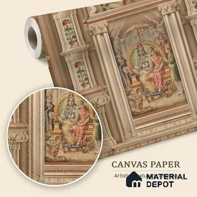 Ram Darbar 3D Canvas (Customized Size Wallpaper)