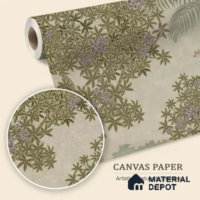 Garden of Dreams Canvas Customised Room Wallpaper