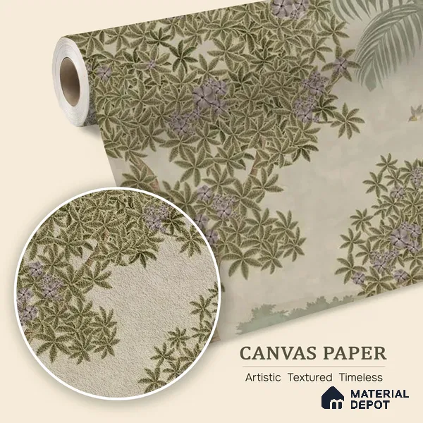 Garden of Dreams Canvas Customised Room Wallpaper