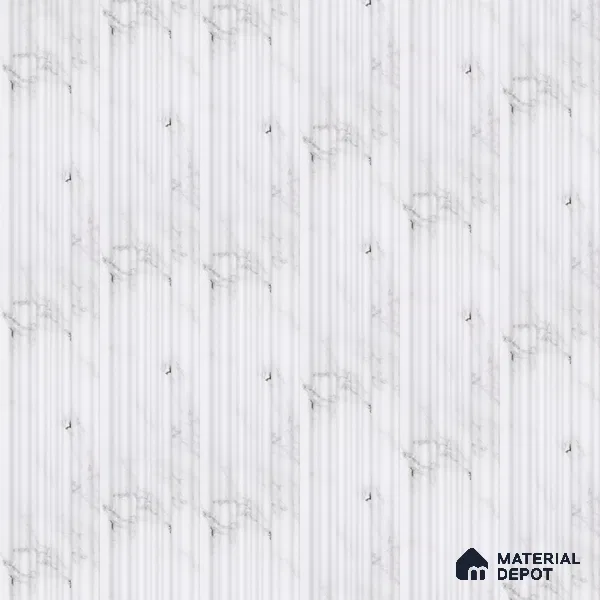 Dove Grey Marble Look PN 00524 9.5 ft x 4.8 inch Charcoal Panel - 12 mm | Suitable for Feature Wall, TV Unit & Living Room | Width is Subjected to 5% Variation